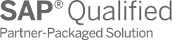 Logo SAP Qualified PartnerPackageSolution S4 - Certificates - Sabris.com